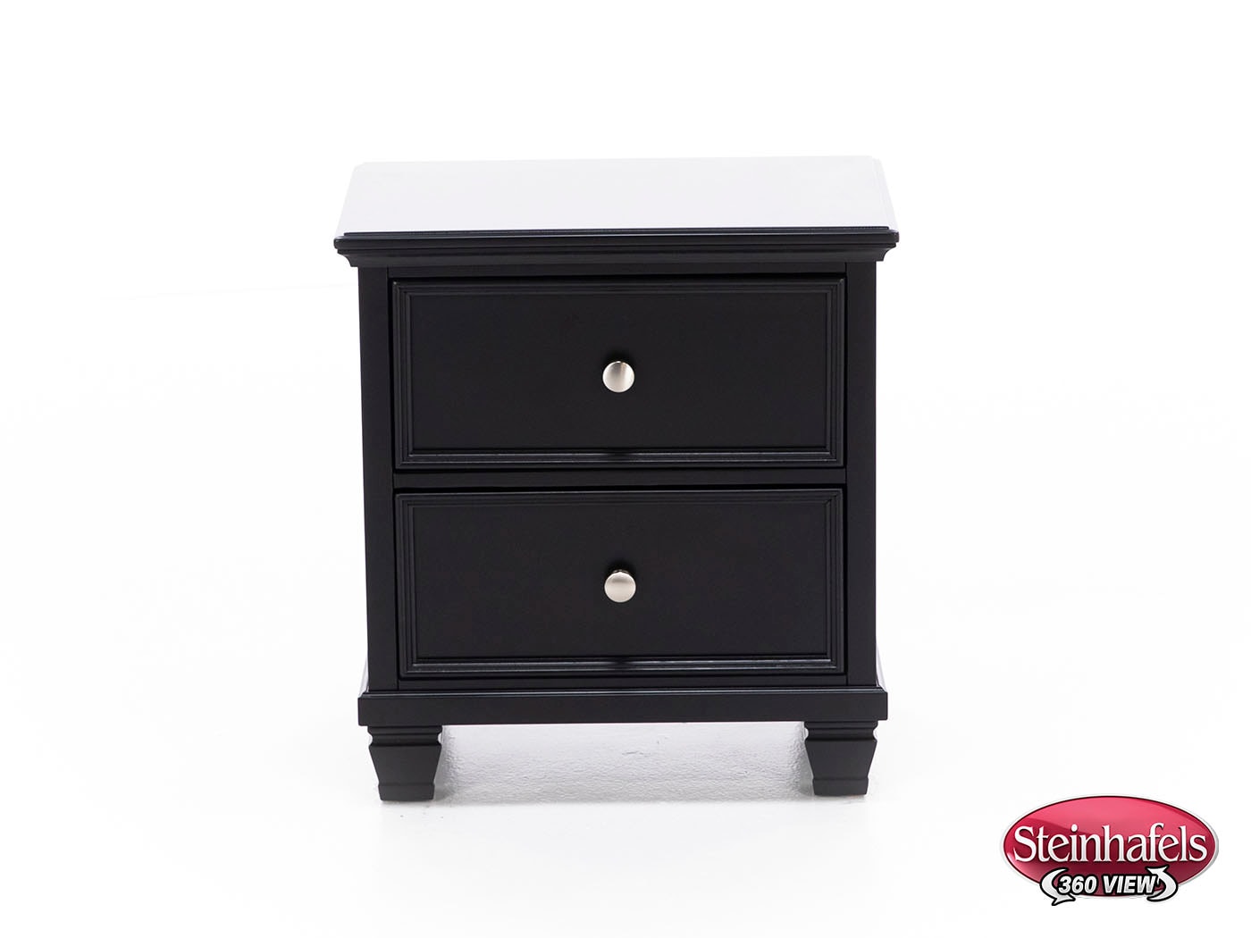 ashy black two drawer  image   