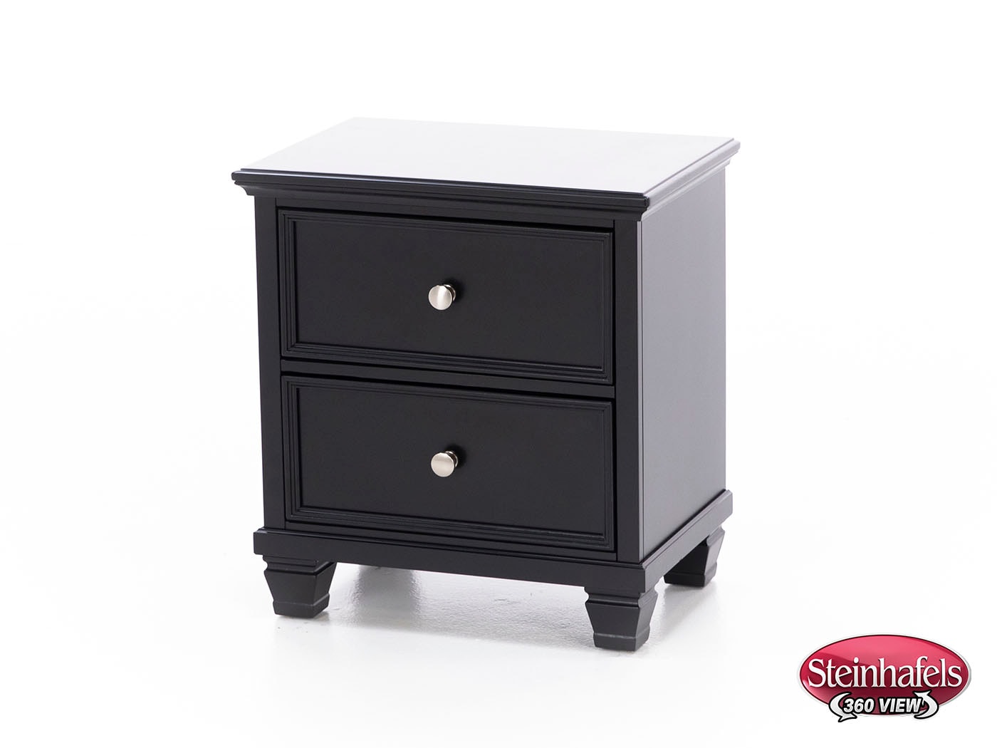 ashy black two drawer  image   