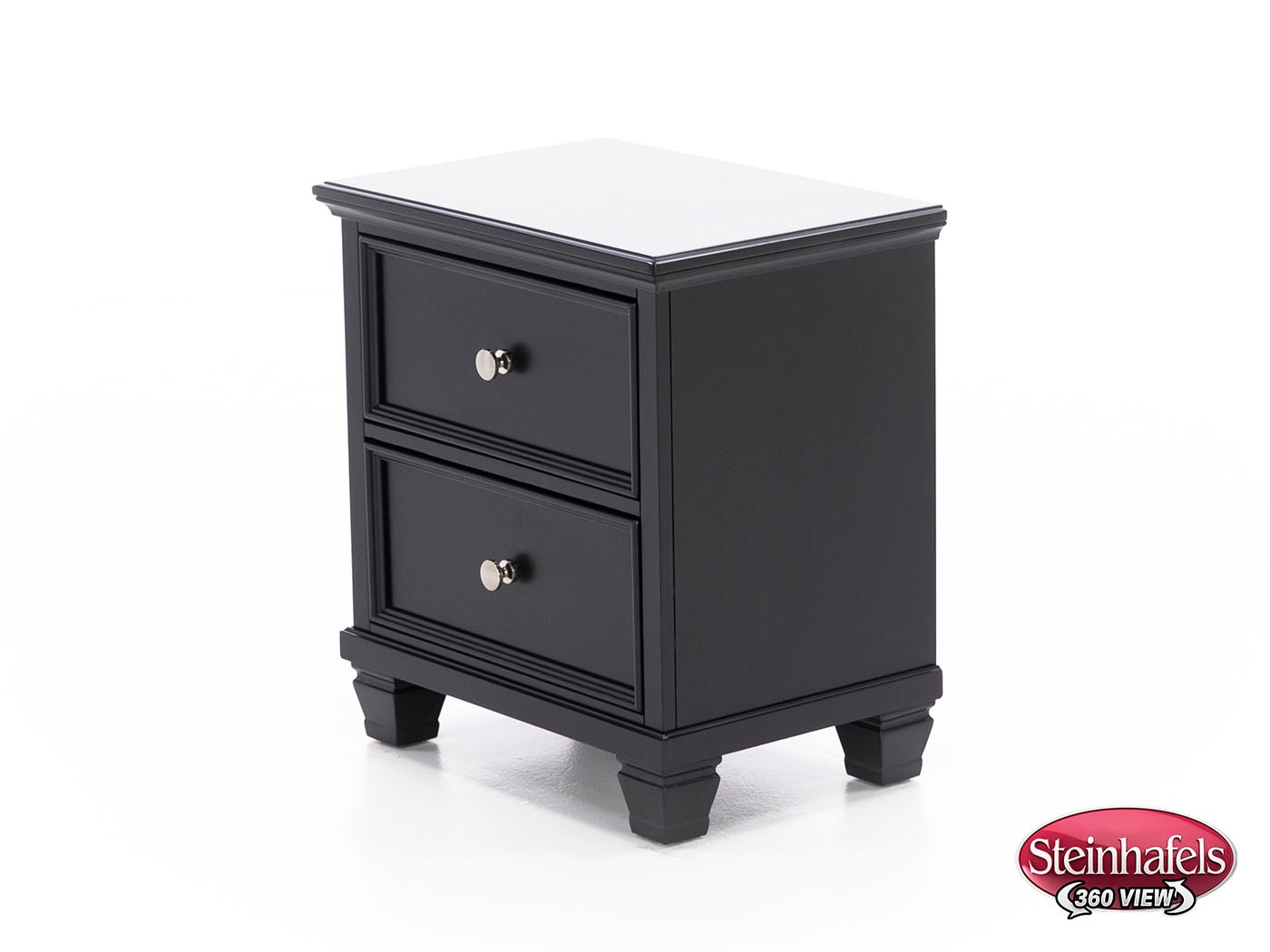 ashy black two drawer  image   
