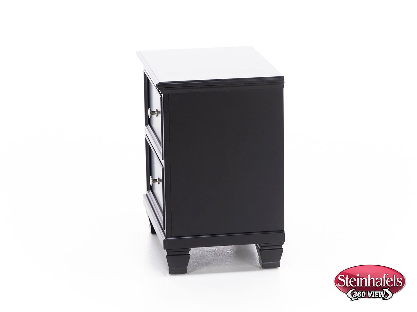 ashy black two drawer  image   