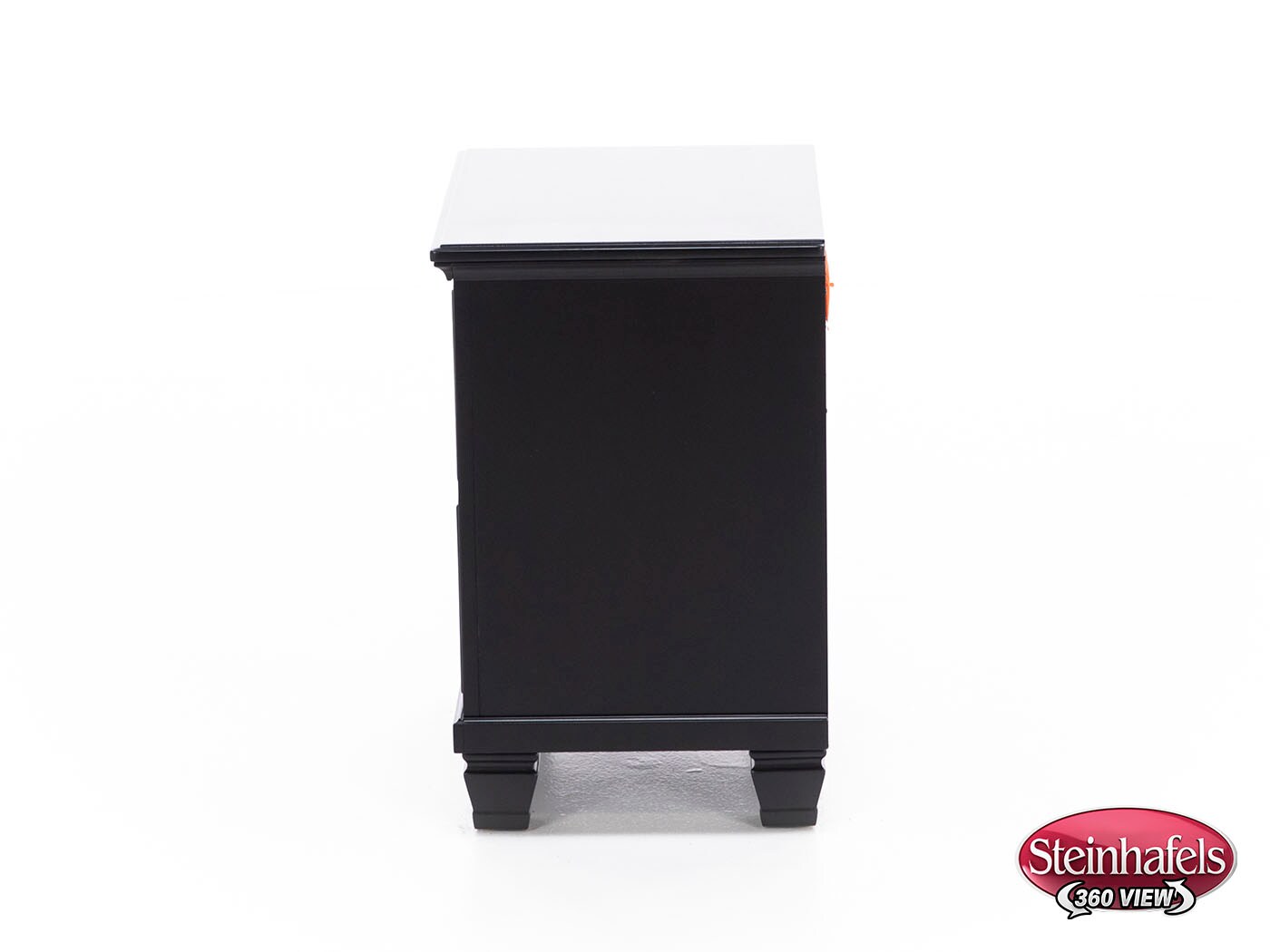 ashy black two drawer  image   