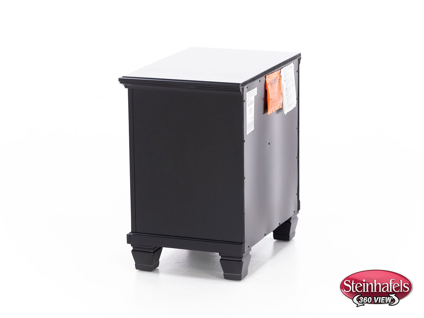 ashy black two drawer  image   