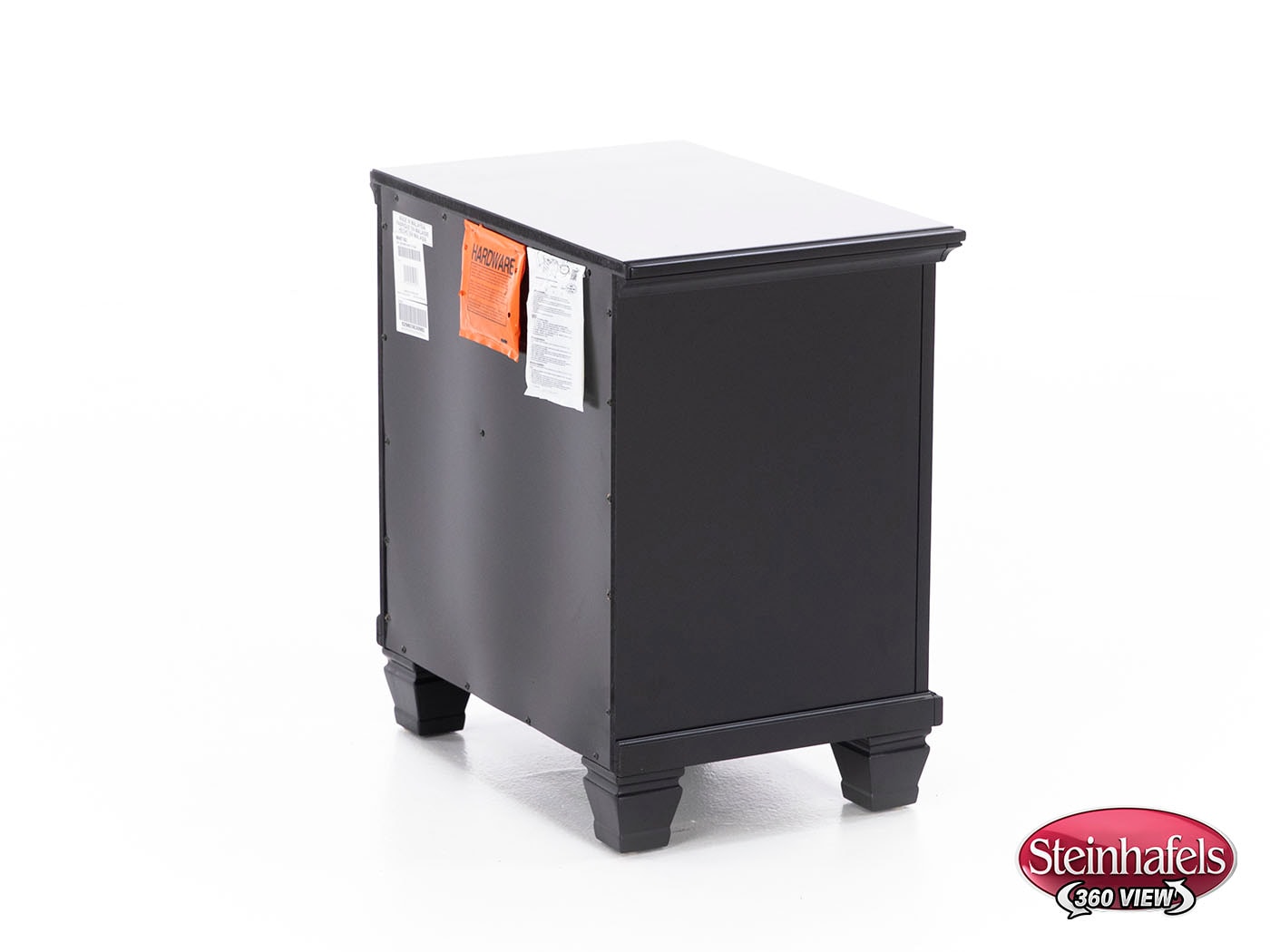 ashy black two drawer  image   