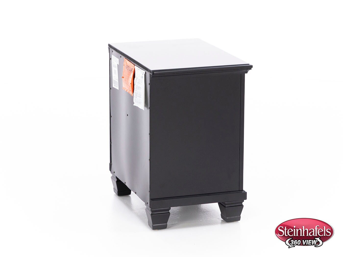 ashy black two drawer  image   