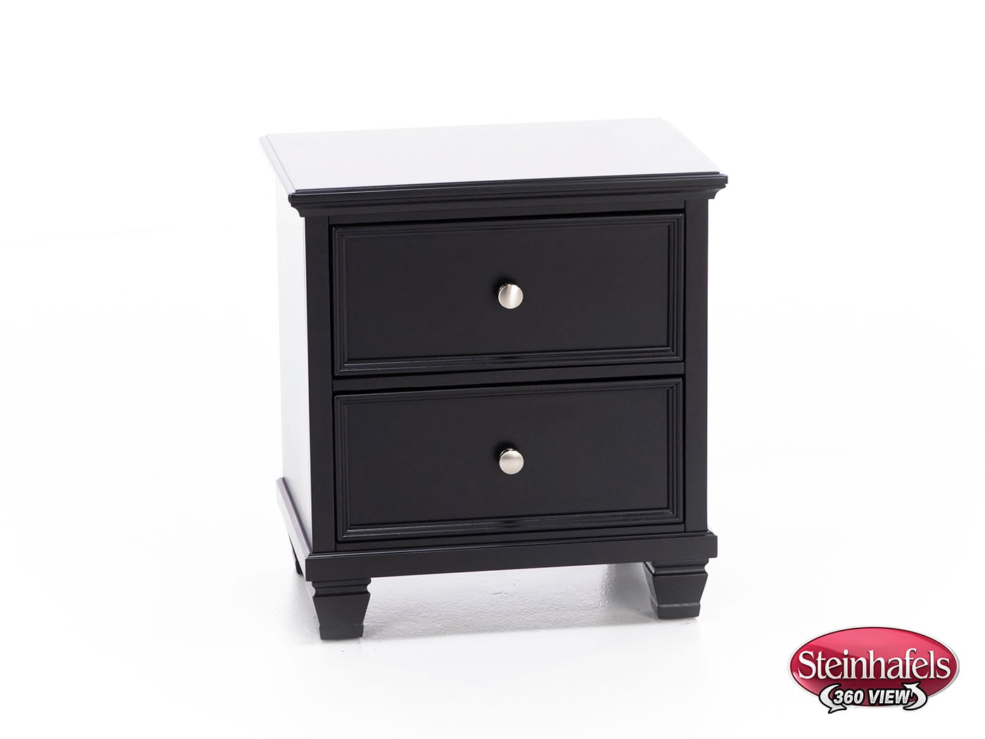 ashy black two drawer  image   