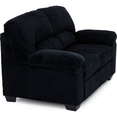 Wynn Loveseat in Onyx