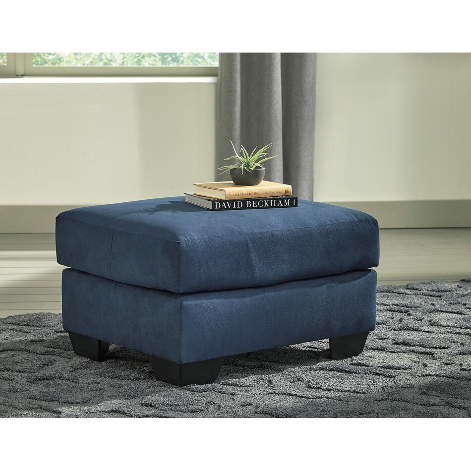ashy blue accent   