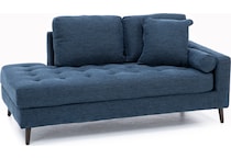 ashy blue chaise   stand alone z  