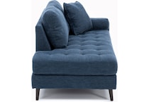 ashy blue chaise   stand alone z  