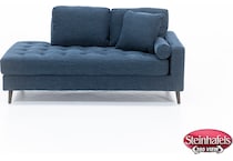 ashy blue chaise   stand alone  image z  