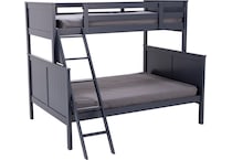 ashy blue full bunk bed package tfp  