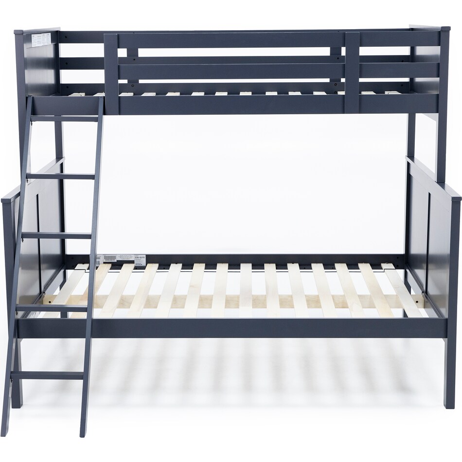 ashy blue full bunk bed package tfp  