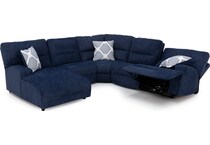 ashy blue mtn fab sectional pkg  