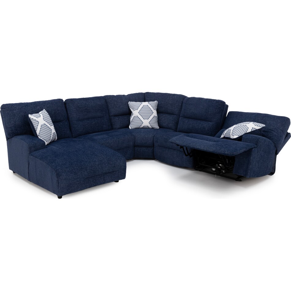 ashy blue mtn fab sectional pkg  