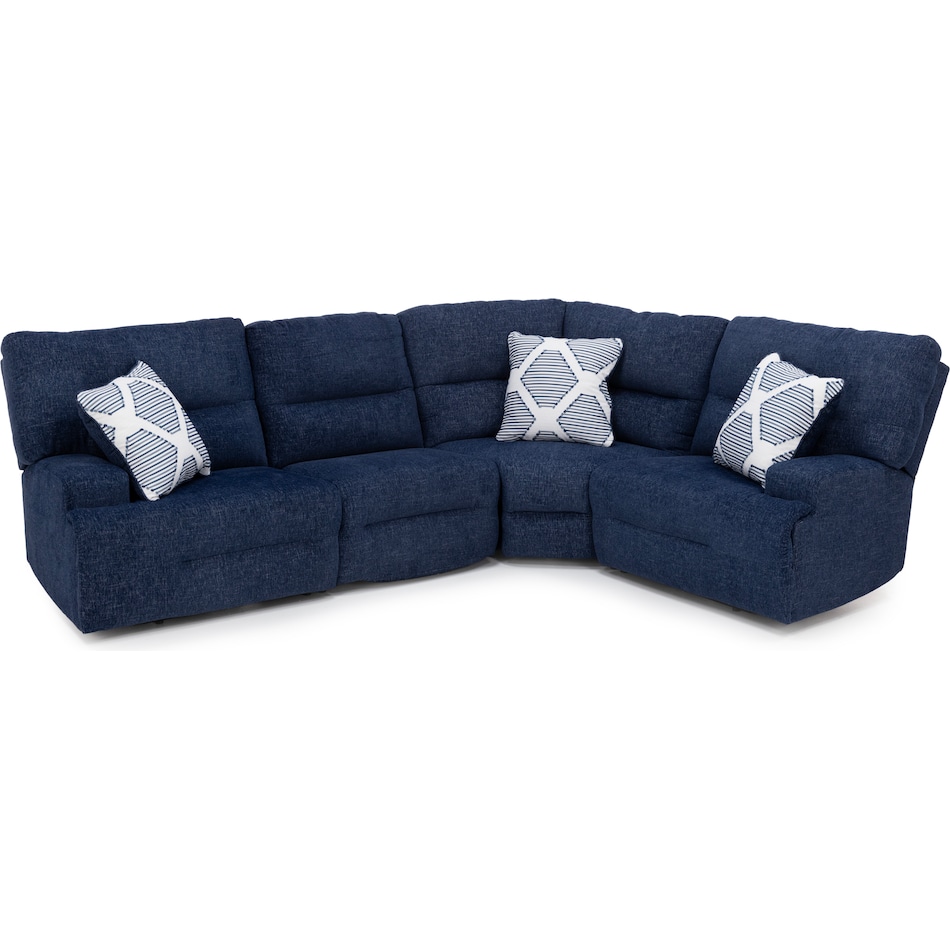 ashy blue mtn fab sectional pkg  