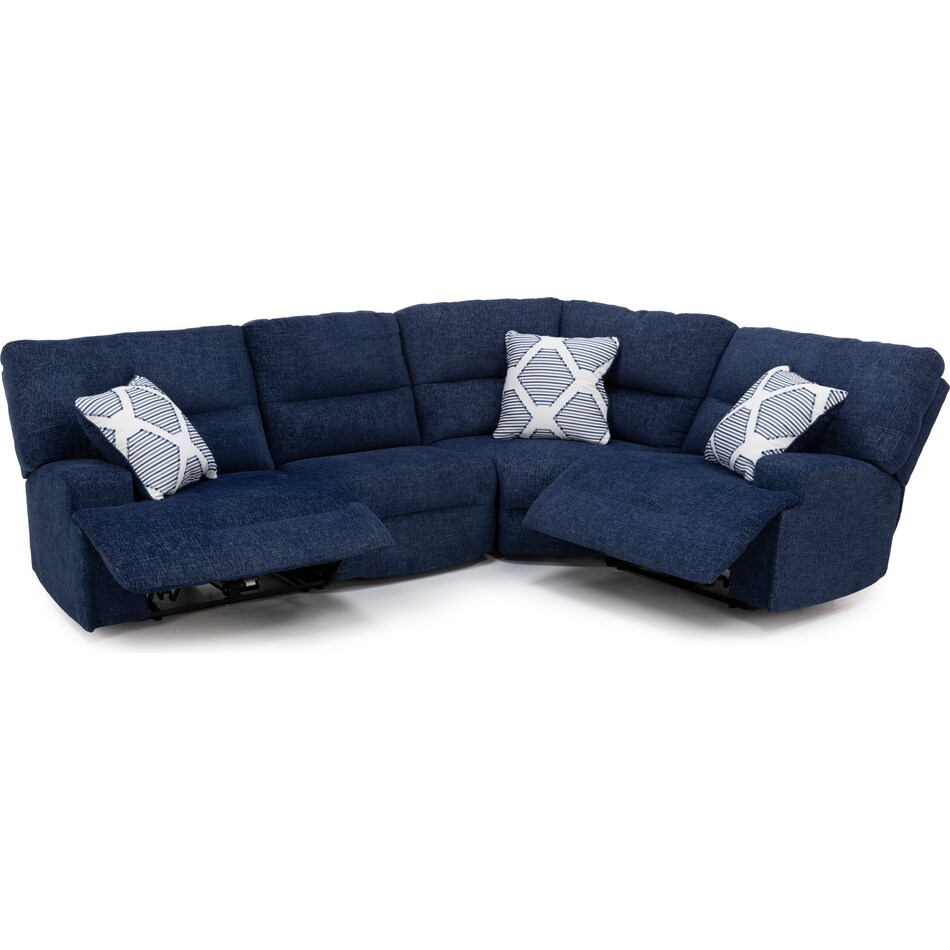 ashy blue mtn fab sectional pkg  