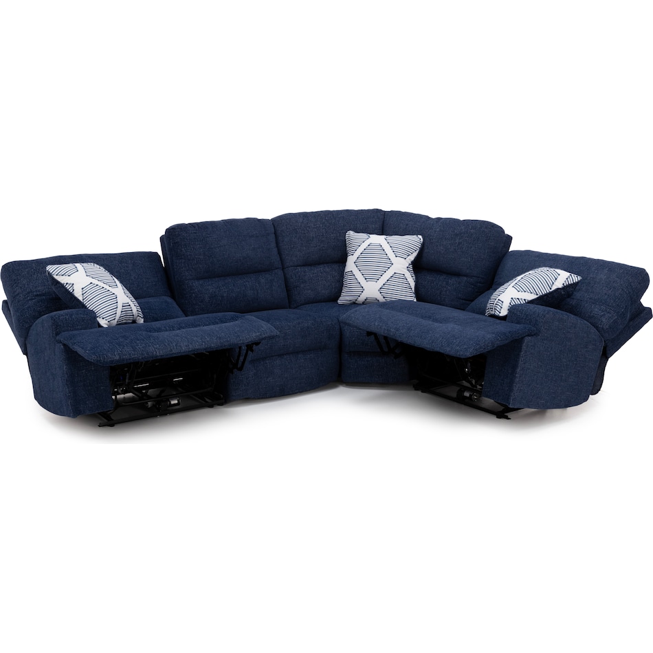 ashy blue mtn fab sectional pkg  