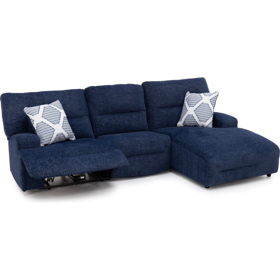 ashy blue mtn fab sectional pkg  