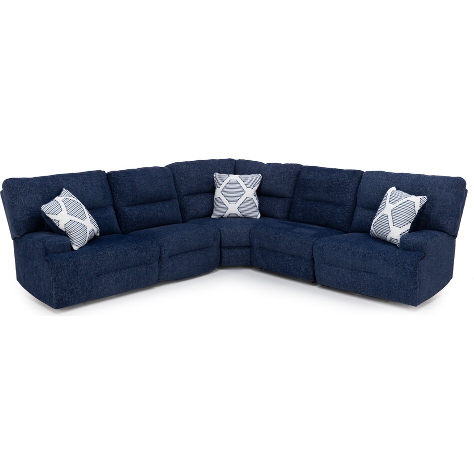 ashy blue mtn fab sectional pkg  