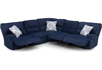 ashy blue mtn fab sectional pkg  