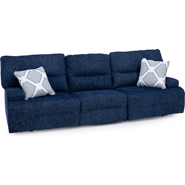 Macklin 3-Pc. Power Headrest Zero Gravity Reclining Sofa With Next-Gen Nuvella Performance Fabric