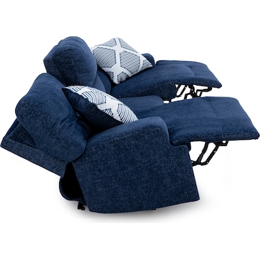 Macklin 3-Pc. Power Headrest Zero Gravity Reclining Sofa With Next-Gen Nuvella Performance Fabric in