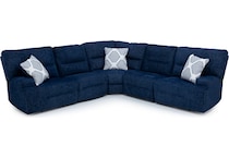 ashy blue mtn fab sectional pkg  