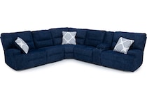 ashy blue mtn fab sectional pkg  