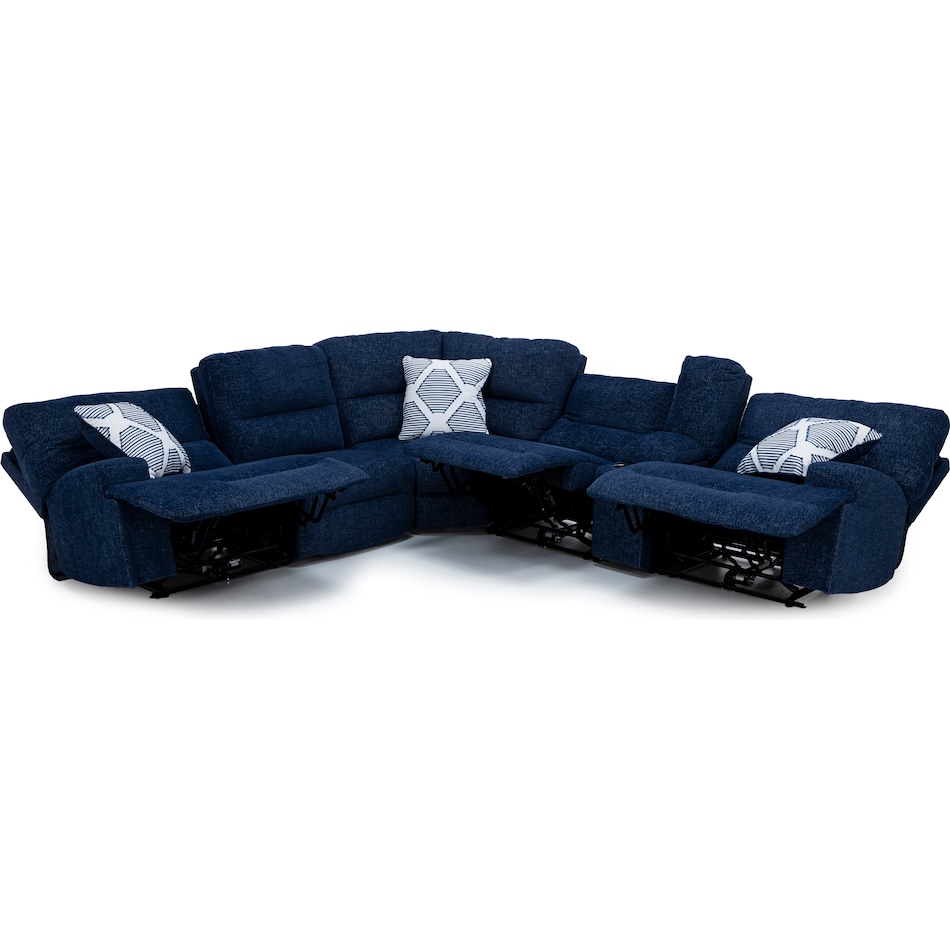 ashy blue mtn fab sectional pkg  