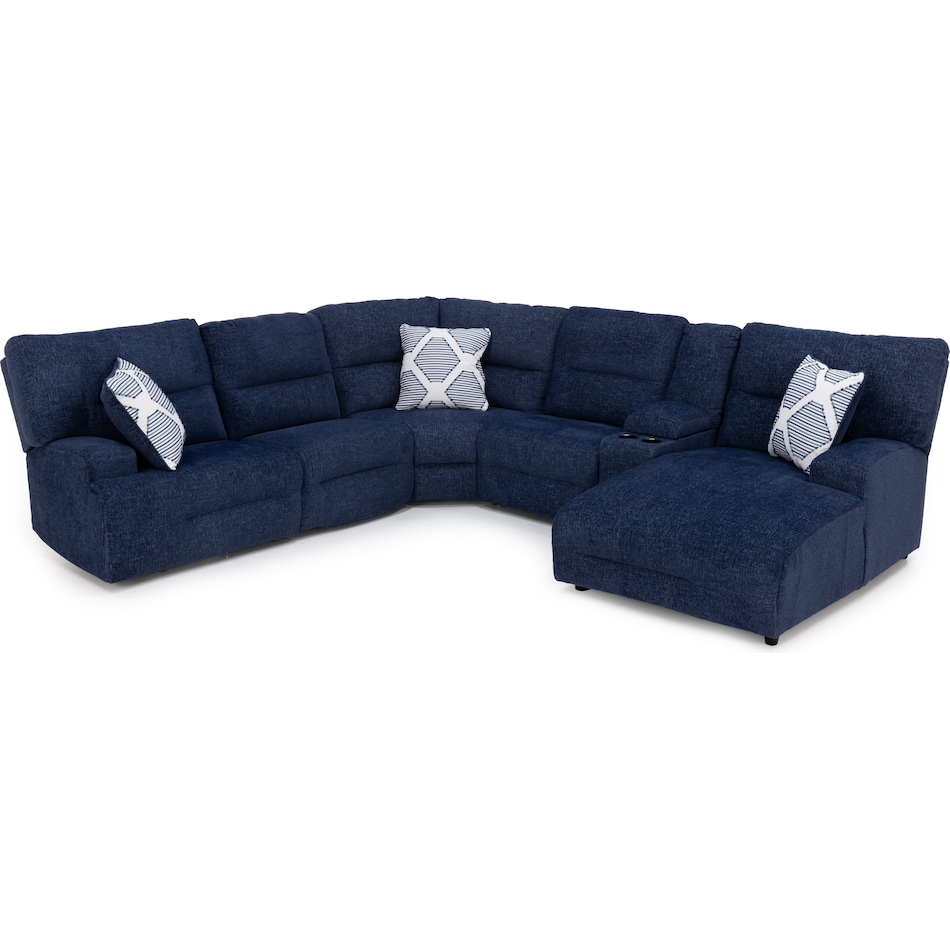 ashy blue mtn fab sectional zpkg  