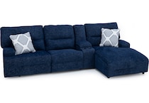 ashy blue mtn fab sectional pkg  