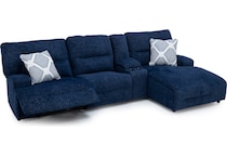 ashy blue mtn fab sectional pkg  