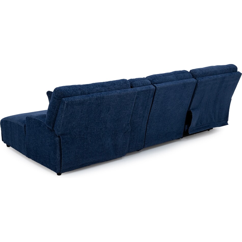 ashy blue mtn fab sectional pkg  