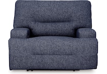 ashy blue recliner z  