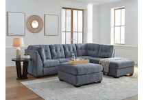 ashy blue sta fab sectional pieces zpkg  