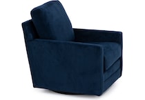 ashy blue swivel chair   