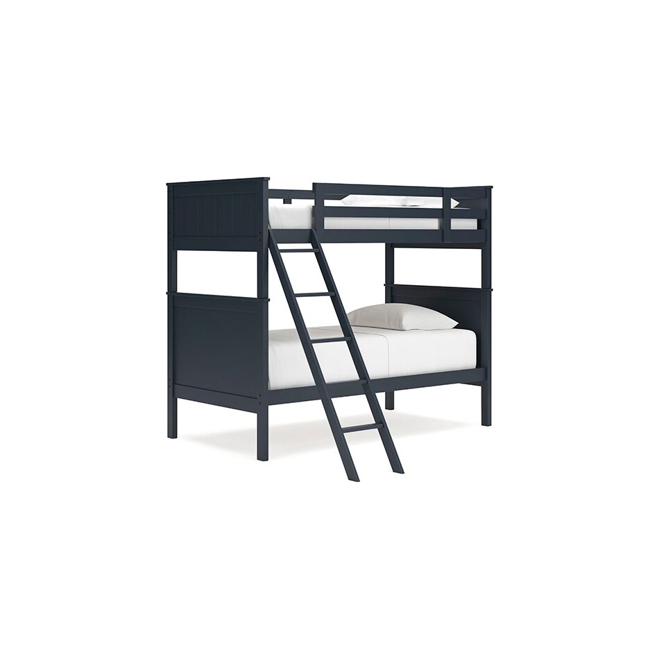 ashy blue twin bunk bed package ttp  