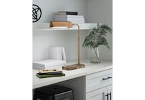 ashy bronze desk lamp   