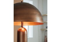 ashy bronze floor lamp   