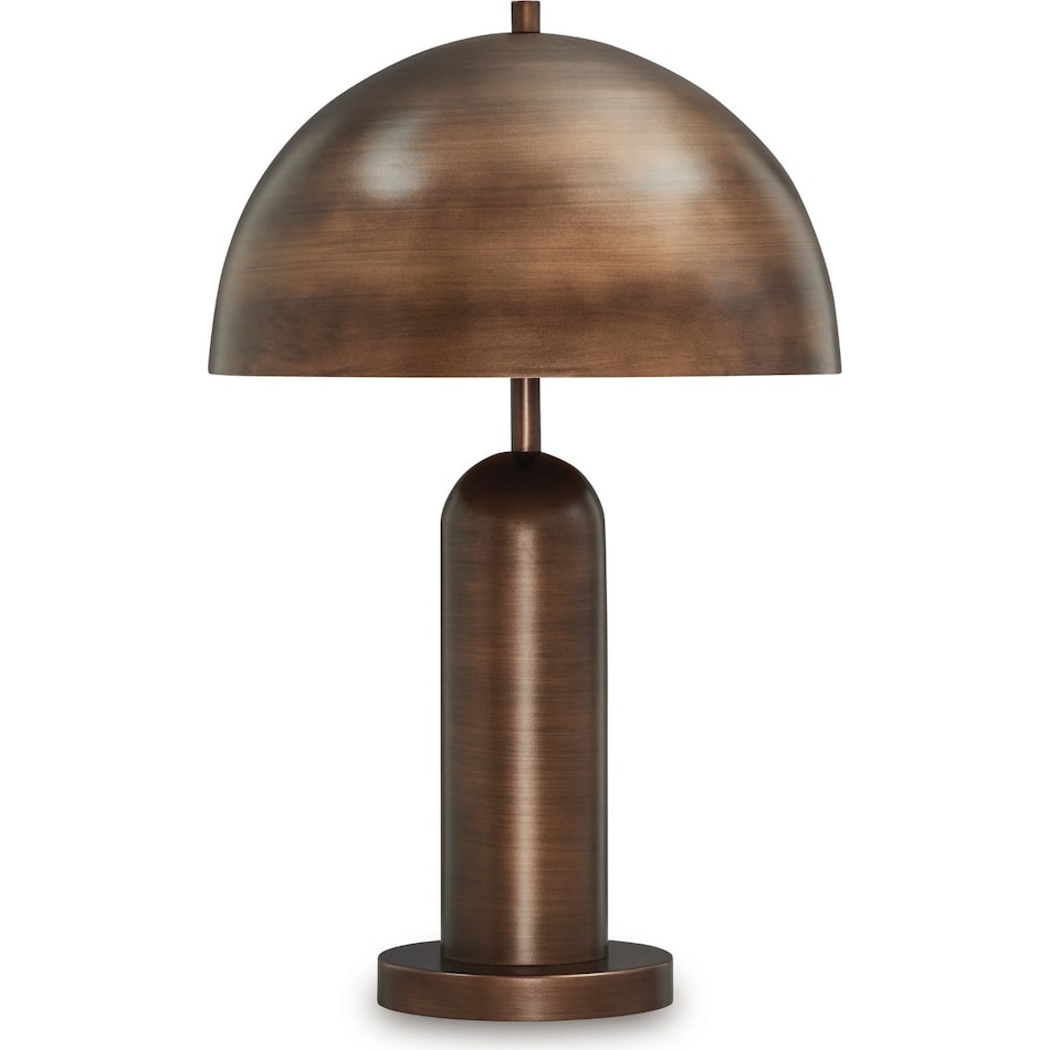 ashy bronze table lamp   