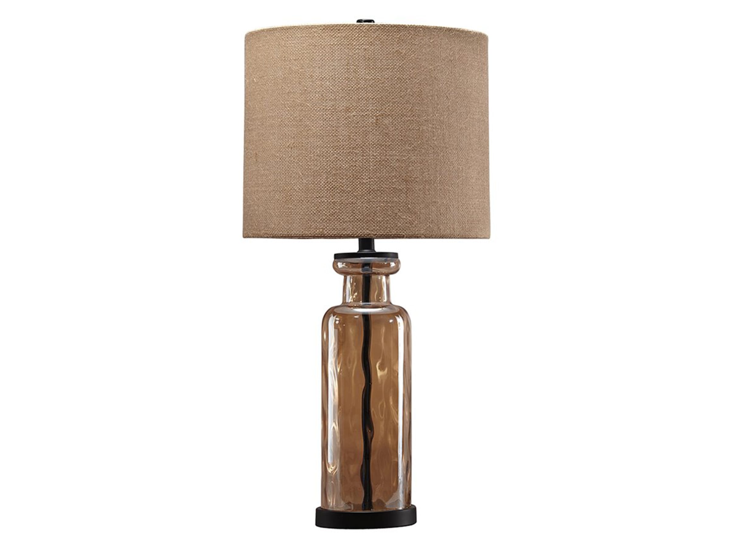 Bronze Glass Table Lamp 28.25"H | Steinhafels