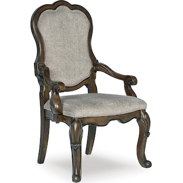 Monarch Upholstered Arm Chair
