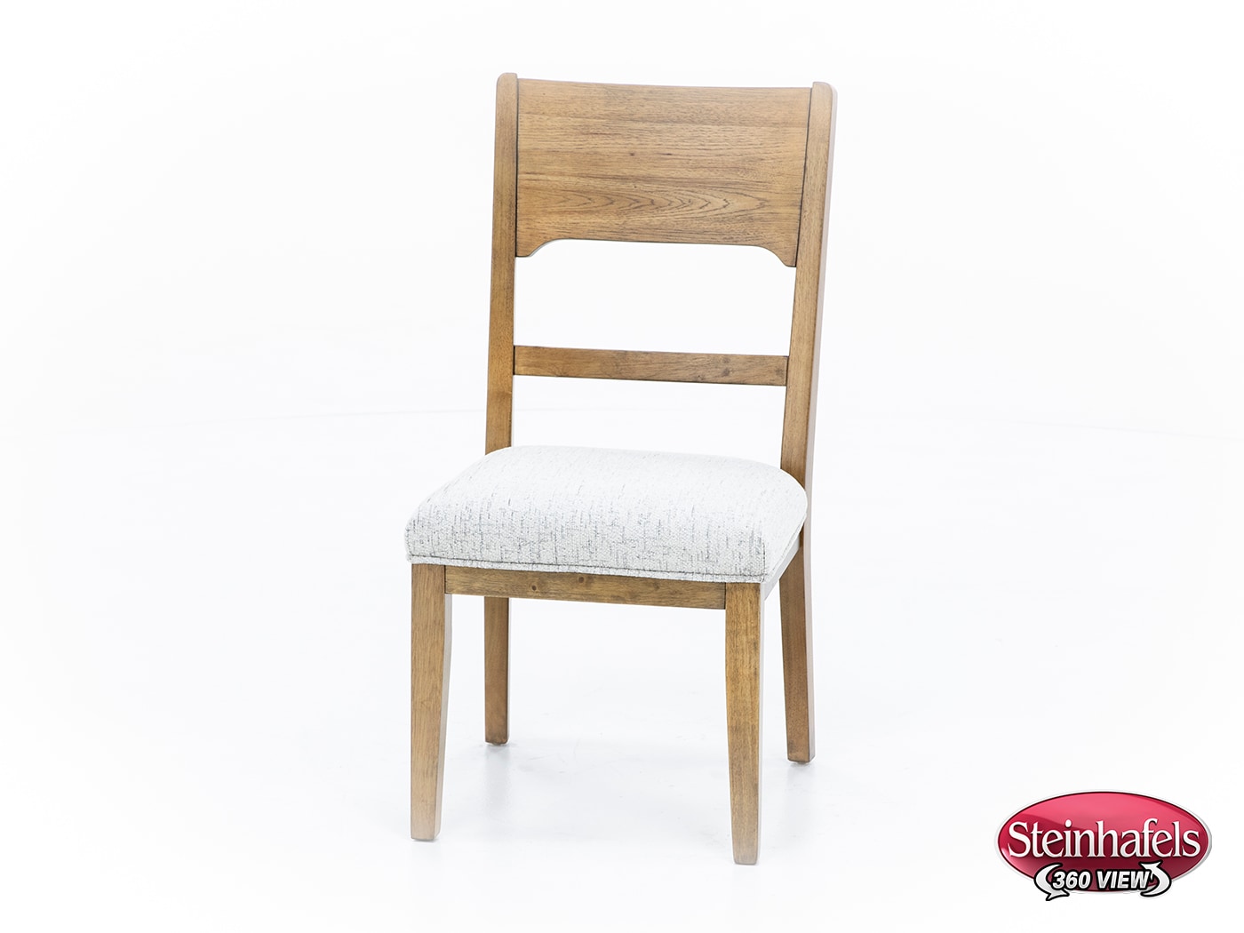 ashy brown inch standard seat height side chair  image   