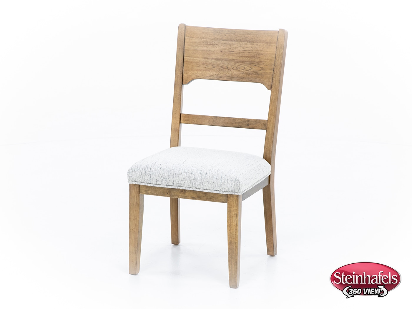 ashy brown inch standard seat height side chair  image   