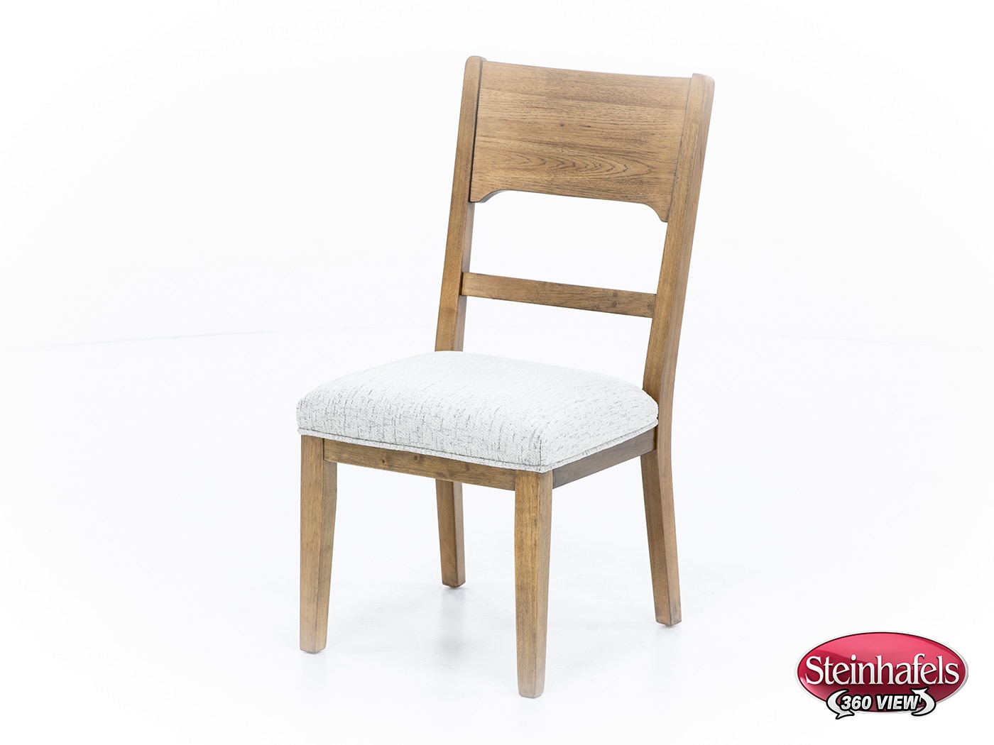 ashy brown inch standard seat height side chair  image   