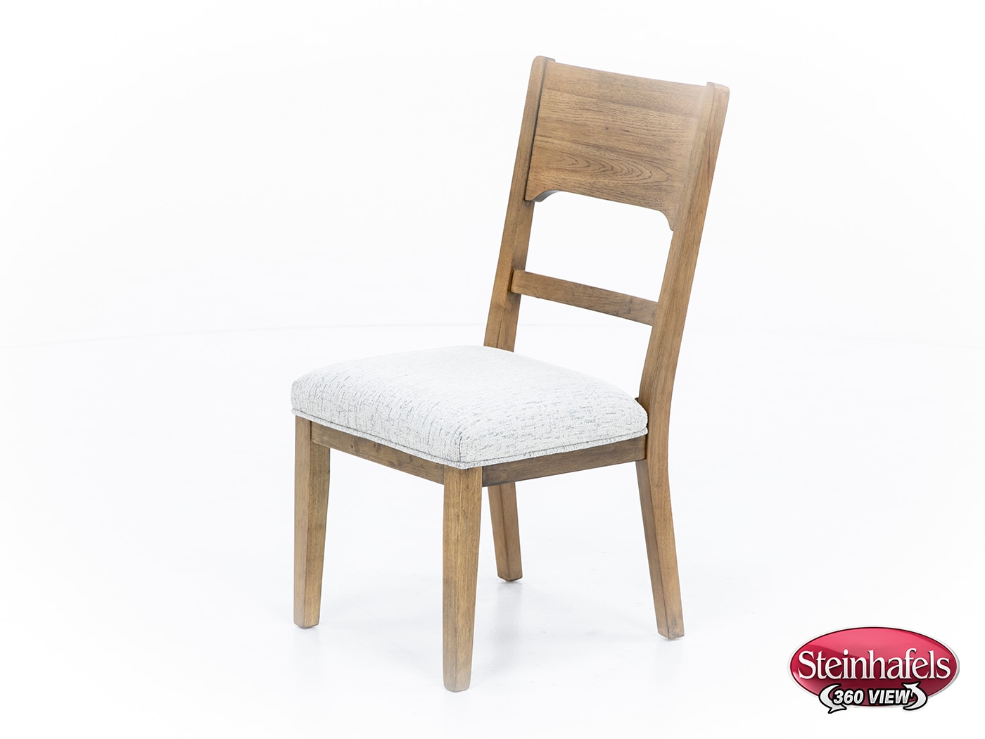 ashy brown inch standard seat height side chair  image   