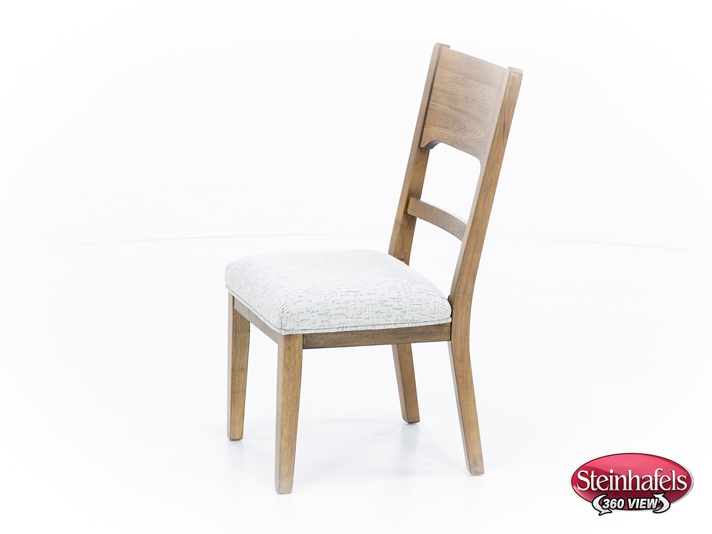 ashy brown inch standard seat height side chair  image   