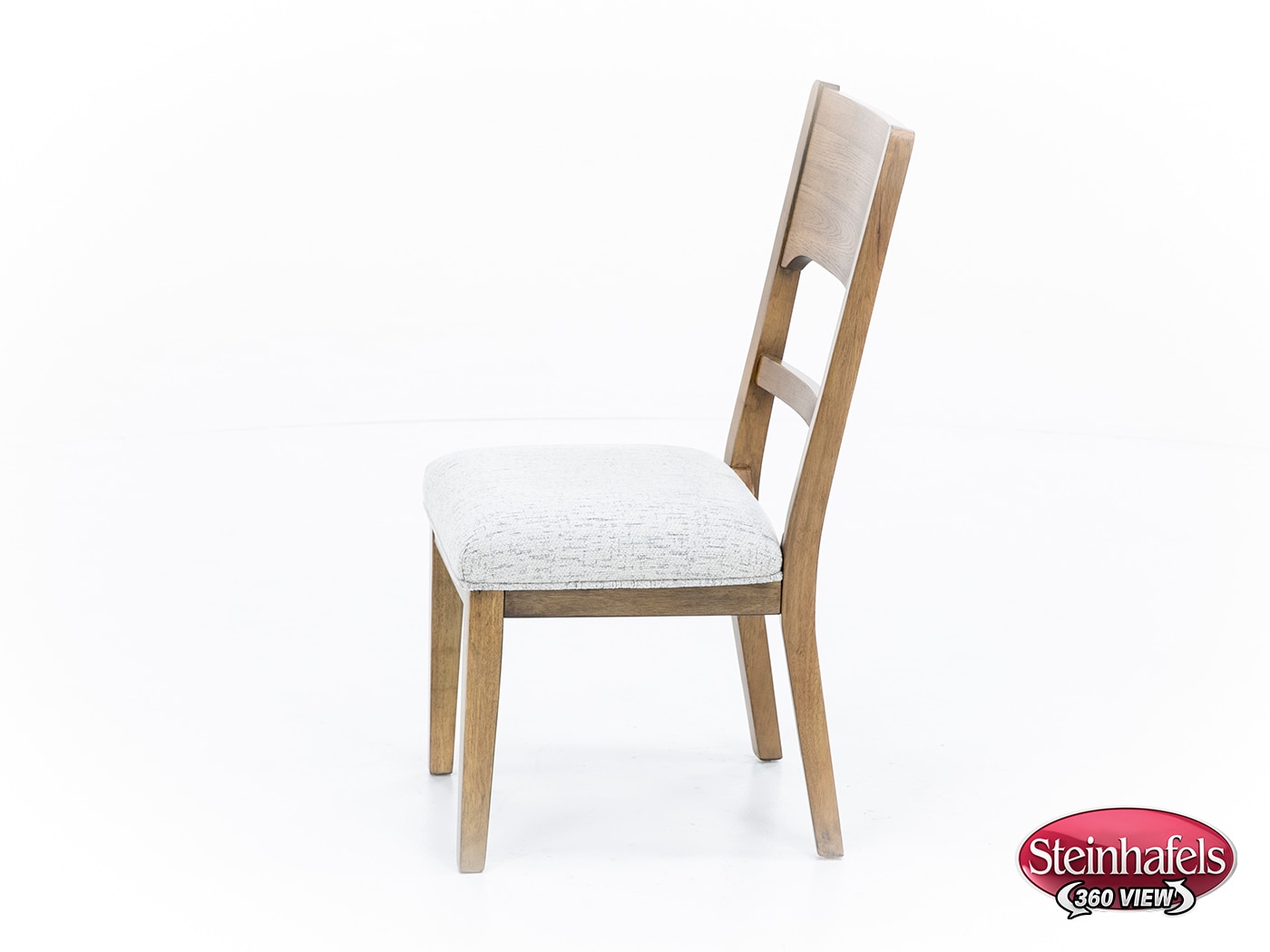 ashy brown inch standard seat height side chair  image   