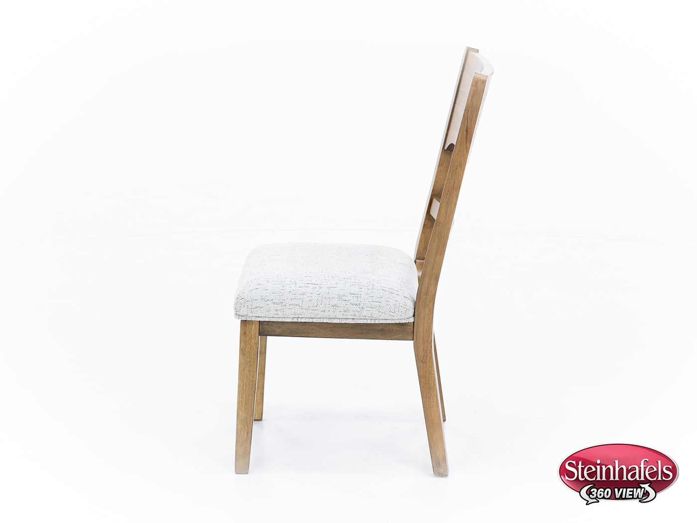 ashy brown inch standard seat height side chair  image   