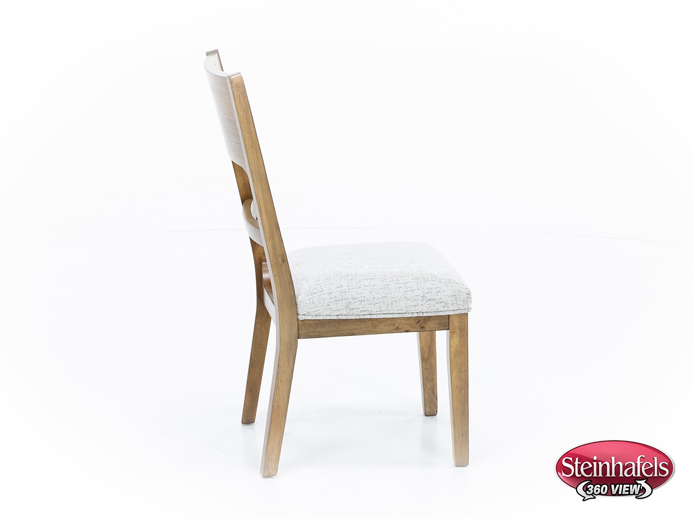 ashy brown inch standard seat height side chair  image   